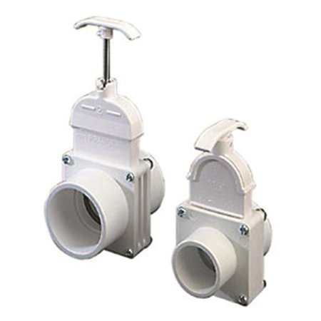 PRAHER CANADA PRODUCTS Praher Canada Products 200-GATE 2 In. Slide Valve - PVC S x S 0 200GATE